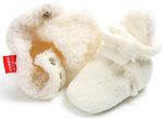Infant Baby Girls Boys Fleece Booties Soft Non-Slip Sole Winter Warm Cozy with Grippers Stay On Socks Newborn Toddler First Walkers Crib Shoes - Image 6